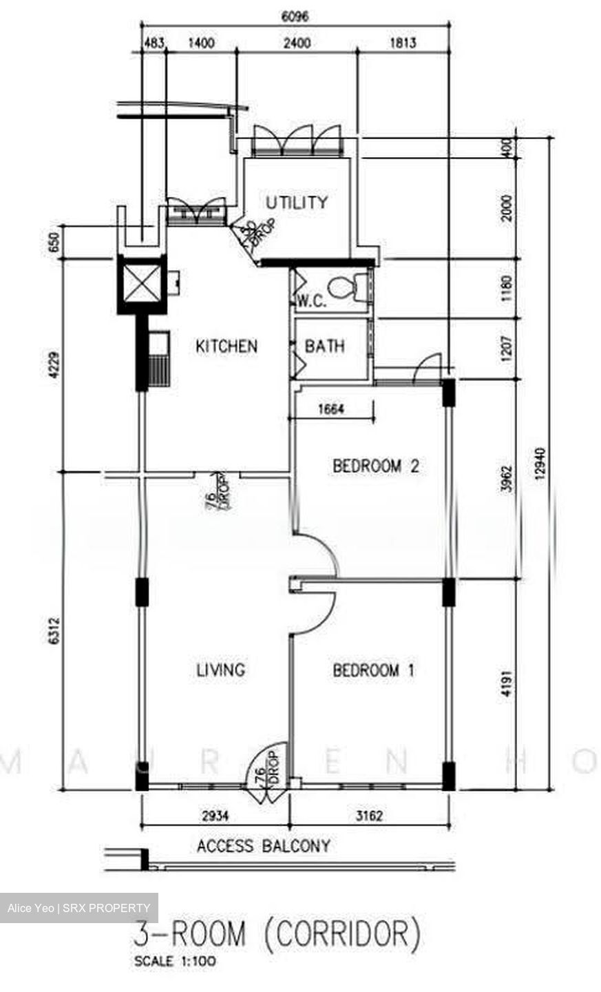 Blk 20 Dover Ville (Queenstown), HDB 3 Rooms #629437351